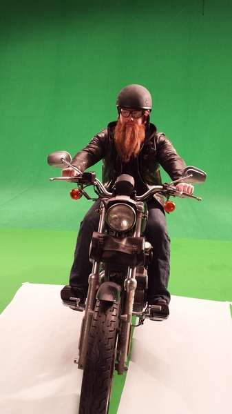Kansas Dept. Of Transportation Motorcycle Safety. Beard & grooming by Loni